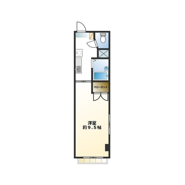 クレセントＫＯＹＯの間取り
