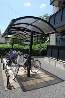 屋根付駐輪場！