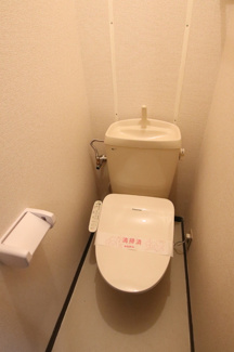 嬉しい温水洗浄便座付き
