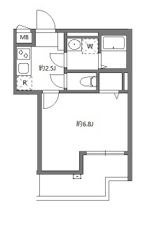 エムシティ戸田の間取り