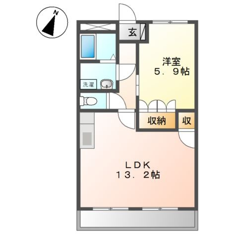 メルヴェールの間取り
