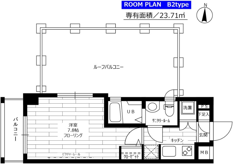 ステージファースト多摩川アジールコートの間取り
