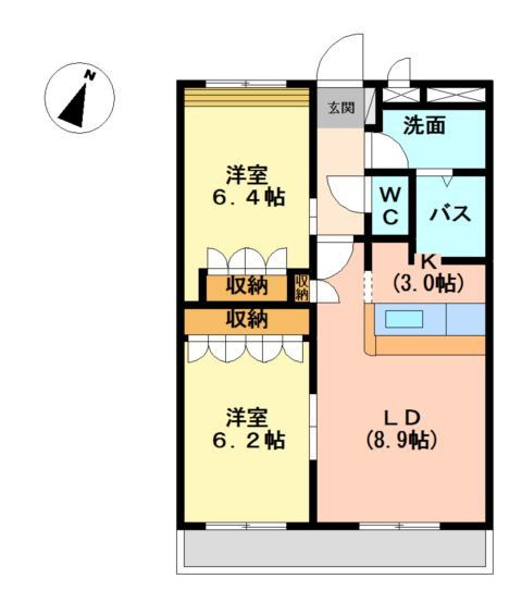 アバンサールの間取り