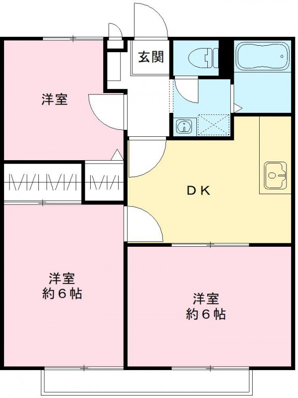 サンビレッジの間取り