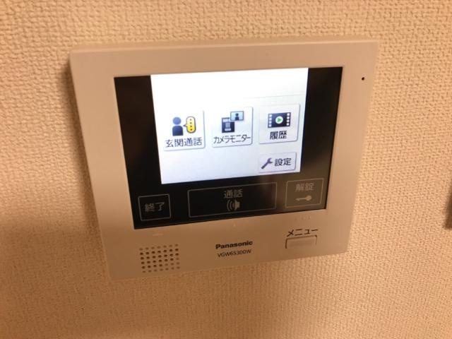 Ｃｉｅｌ  ｂｌｅｕの内装|カメラ付インターホン