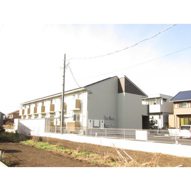 各務原市那加前洞新町３丁目のアパートの外観