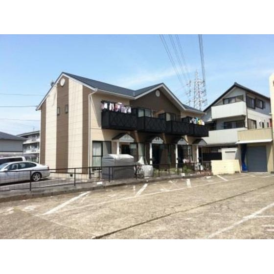岐阜市本荘西２丁目のアパートの外観