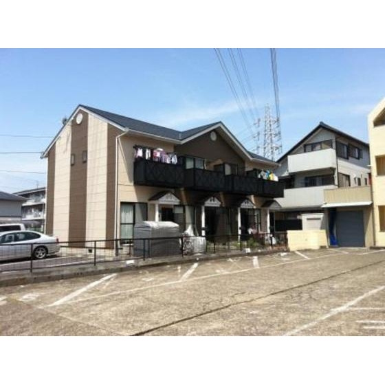 岐阜市本荘西２丁目のアパートの外観