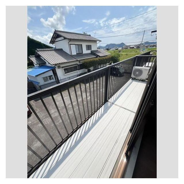 シティハイムスズキのバルコニー