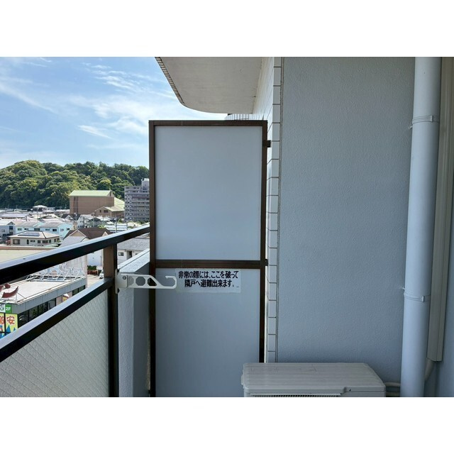 和光ビルのバルコニー