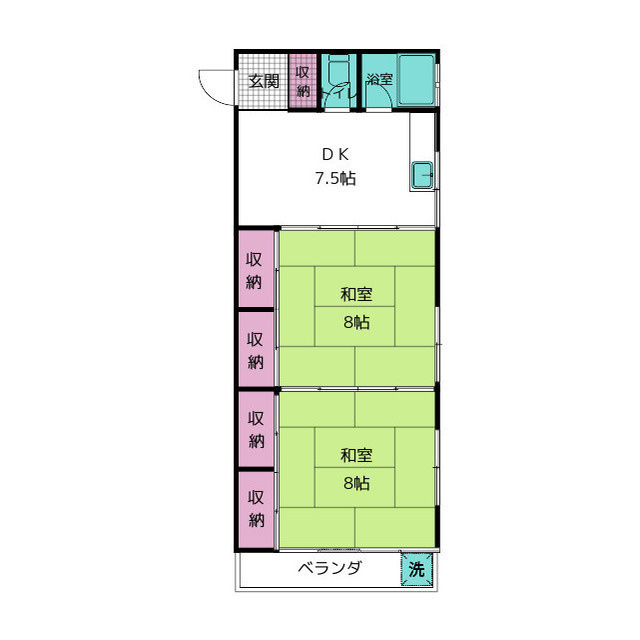 ステージ小池の間取り