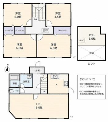 【区画図】 | 平井山荘9-22