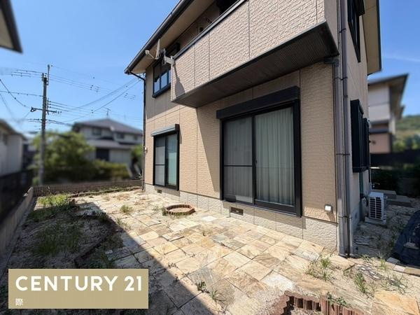 岩出市安上　中古戸建の庭