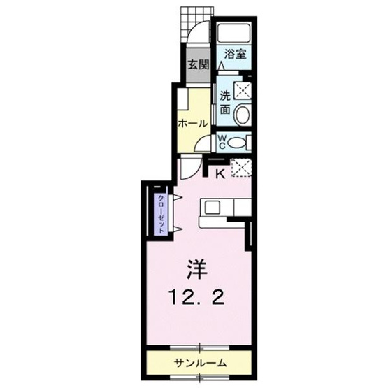 【間取り】 | パインコーン　２番館