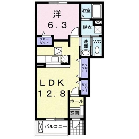 【間取り】 | ピュール　ジャンＡ