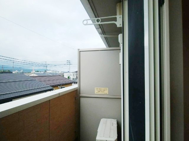 パナメーラのバルコニー