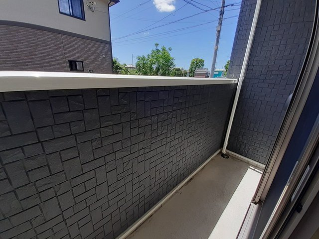 ノアールアルコンジュのバルコニー