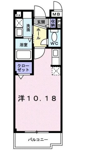アニューふじみ野の間取り