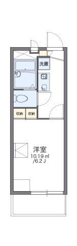 レオパレスアムールの間取り