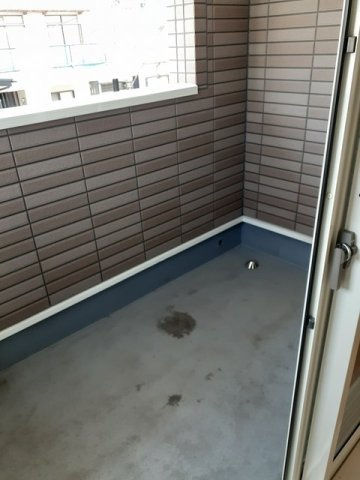 ハピネス・ベルＢのバルコニー
