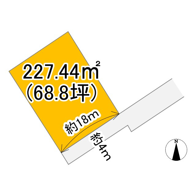売土地　中央区初生町