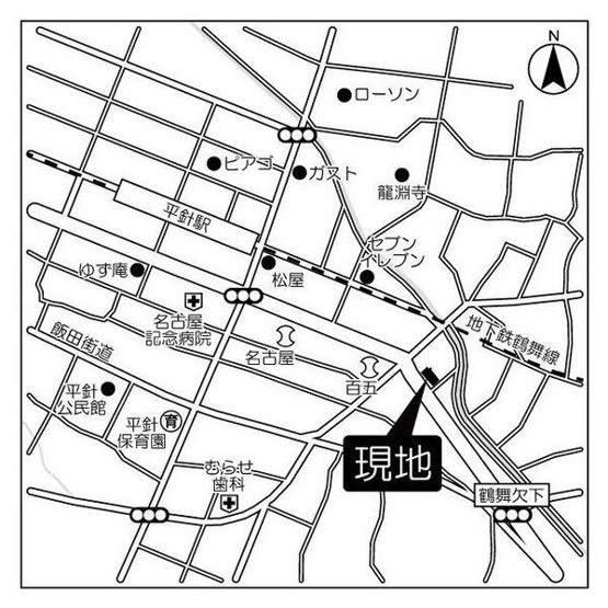 【地図】 | スカイハイツ平針