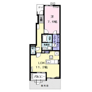 【間取り】 | アビターレ　ベッシェⅤ