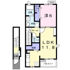 【間取り】 | アダージョ徳重