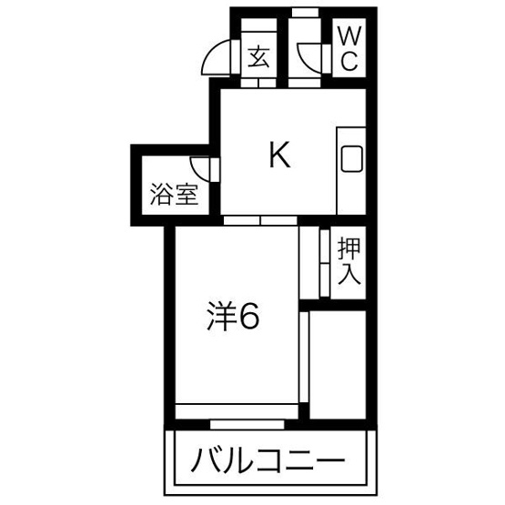 【間取り】 | 第5七福ビル