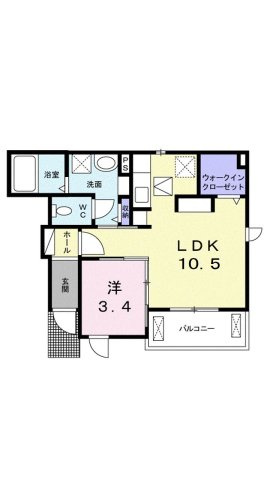 【間取り】 | レティスＶ