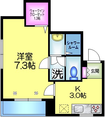 パステルコート矢野の間取り|★２０２６年９月室内大型リノベーション実施★