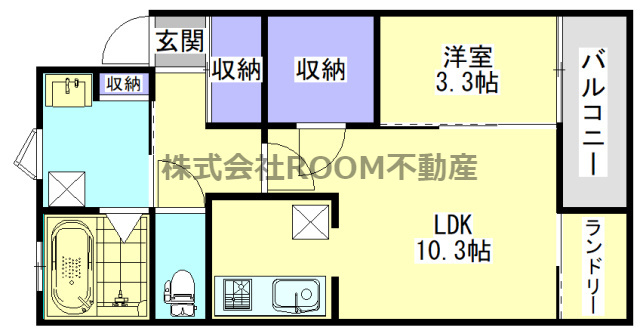 AVALONの間取り