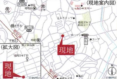 【地図】 | 柏市増尾2期　新築分譲住宅　全1棟
