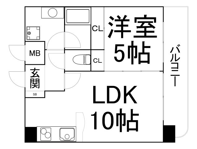 【間取り】 | フローライト南森町