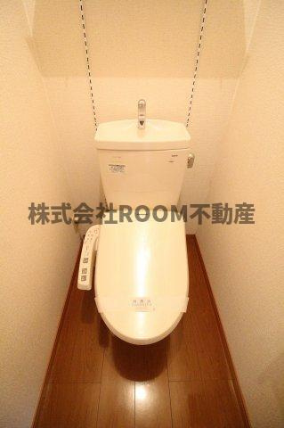 ソレイユ郡元のトイレ|シンプルで使いやすいトイレです