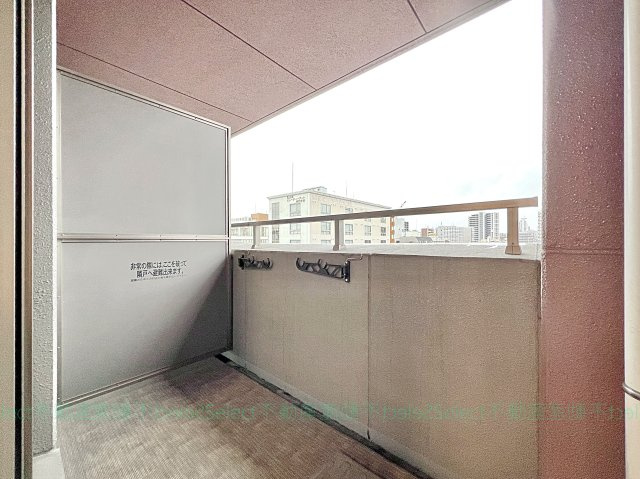 名駅アイサンメゾンのバルコニー