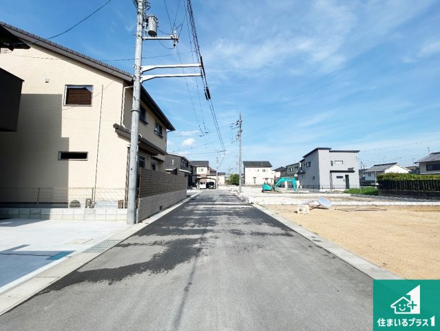 ●5(土)6(日)現地案内可能！　磯城郡川西町結崎　全5邸の前面道路含む現地写真|駅やスーパー、小学校・中学校等日常生活に欠かせない情報や道のりもご紹介いたしますのでお気軽にご相談ください。