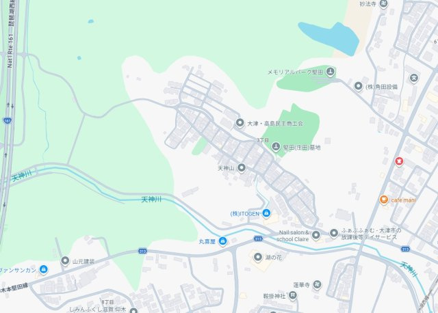 ★大津市衣川　第1期　新築一戸建ての地図