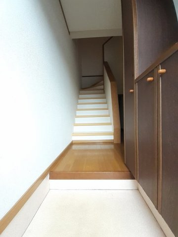 パステルハイツ１の玄関|玄関です