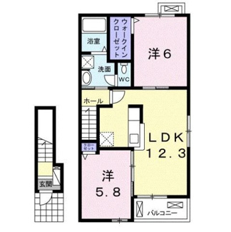 【間取り】 | フォレストⅡ