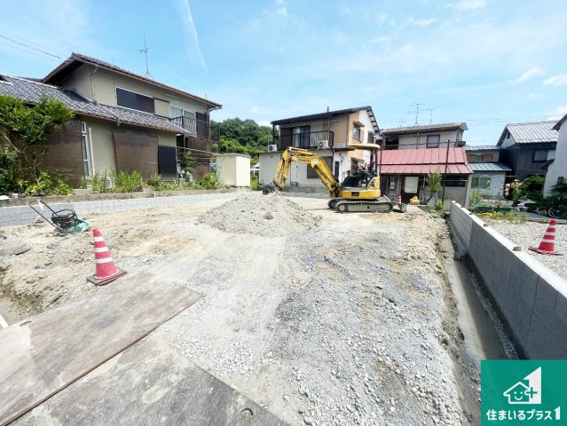 大津市衣川　第1期　新築一戸建ての外観|現在の進捗状況です！順調に作業進行中、完成が待ち遠しいです！詳細の間取り等、お気軽にお問い合わせください！
