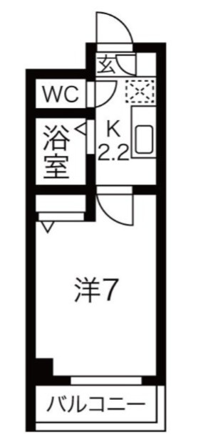 ＣＡＳＳＩＡ浦安の間取り