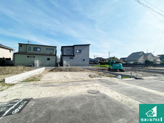 磯城郡川西町結崎　第22期　新築一戸建ての外観|現在はこんな感じです。完成までが待ち遠しいですね。