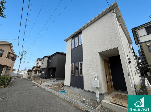 ◆羽曳野市南恵我之荘　第2期　新築一戸建ての外観|現在の進捗状況です！順調に作業進行中、完成が待ち遠しいです！詳細の間取り等、お気軽にお問い合わせください！
