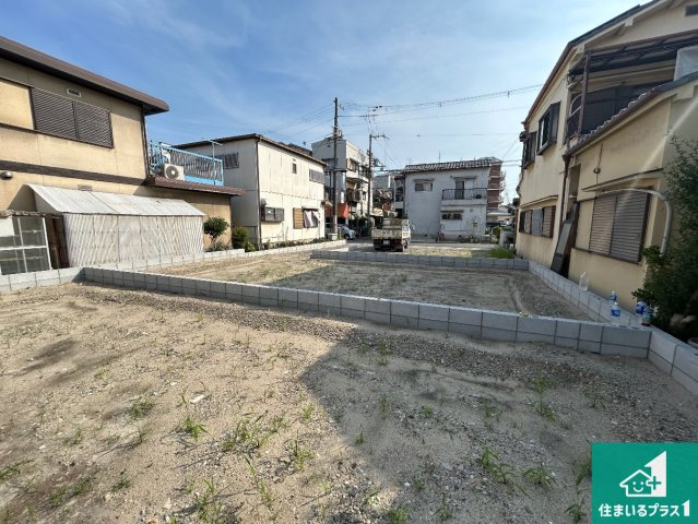 大阪市西淀川区中島　第1期　新築一戸建ての外観|現在の進捗状況です！順調に作業進行中、完成が待ち遠しいです！詳細の間取り等、お気軽にお問い合わせください！