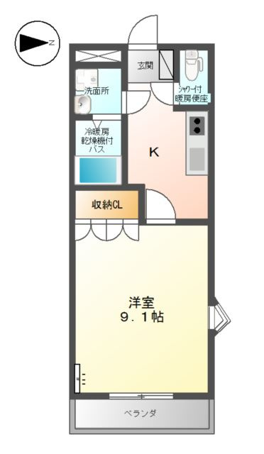 ティアラの間取り