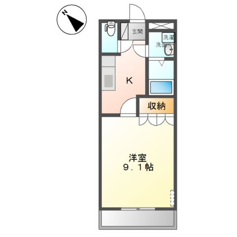 グランディールの間取り