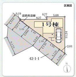 【区画図】 | リーブルガーデン堺市中区深井中町６期 | 区画図