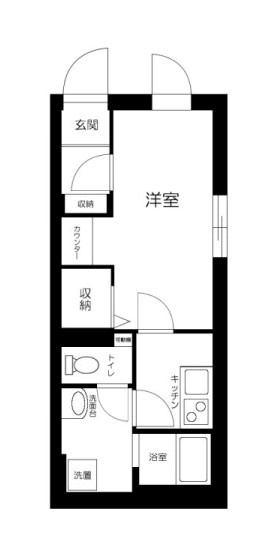 フェリデンシア住吉の間取り|間取りです。