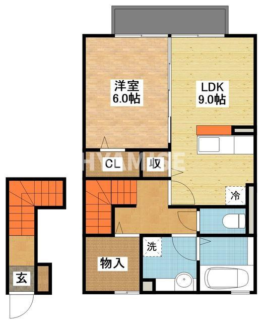 ウィットさつきの間取り